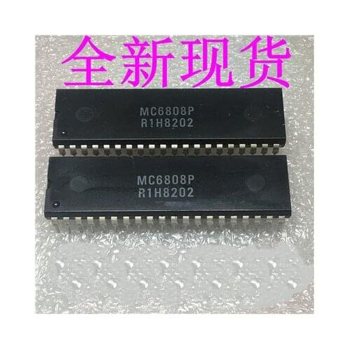 1pcs/lot MC6808P MC6808 single p microprocessor DIP40 line 8 original In Stock