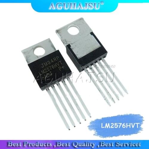 10pcs LM2576HVT-ADJ TO220-5 LM2576 LM2576HV-ADJ LM2576-ADJ TO220 new Regulators