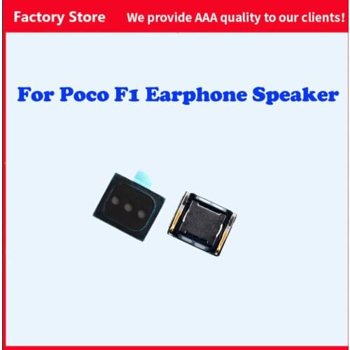 2pcs/ lot Earpiece Speaker For Xiaomi Pocophone F1 Ear Speaker Sound Earphone Ear Piece Flex Cable Replacement Repair Parts