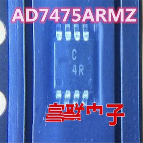 Free shipping: 10PCS AD7475ARMZ AD7475ARM AD7475AR AD7475A AD7475 7475ARMZ 7475AR C4R MSOP-8