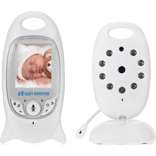 VB601 2.4G Wireless Baby Monitor Infant 2.0 Inch IR Night Vision Intercom Temperature Monitoring Video Babysitter Security