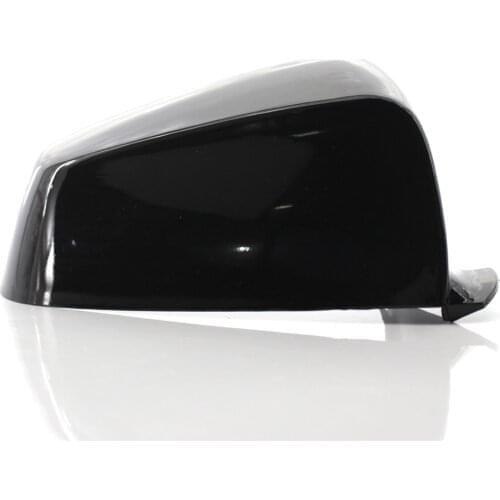 Car Side Mirror Cap ABS Plastic Door Mirror Cover for BMW E60 E61 F10 F18 F11 5 Series F07 5 Series GT Painted Black