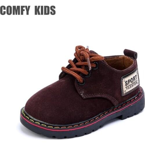 COMFY KIDS Leather Shoes For Boys