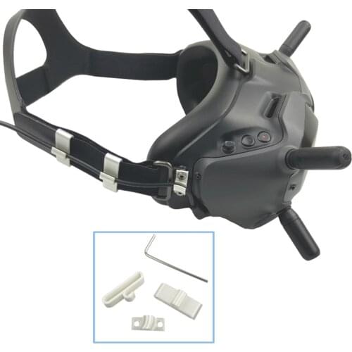 Power Cable Fixer for DJI FPV Goggles V2 Fixed Buckle Power Cord Line Anti-loosing Harness Wires Keeper Holder