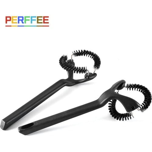 51/58mm Espresso Coffee Machine Cleaning Brush Replaceable Head Coffee Maker Cafe Grinder Cleaner Brewing Head Cleaning Tool