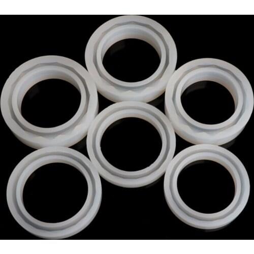 JAVRICK Round Silicone Mold Resin Bracelet Bangle For DIY Jewelry Casting Mould Tools NEW