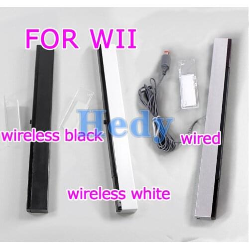 OCGAME New Wireless Remote Sensor Bar Infrared Ray Inductor with Stand ABS Material For Nintendo Wii Controller Console White