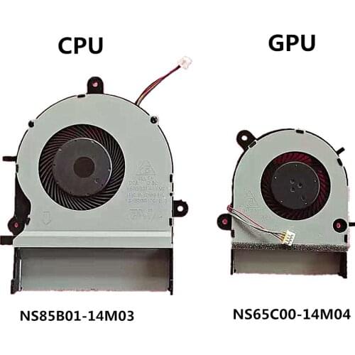 New Original Laptop/Notebook CPU Cooling Fan For Asus X501 X501L X501LX Delta NS85B01-14L06 13NB07W1T11011