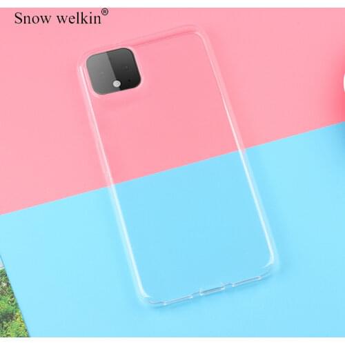 For Google Pixel 3A XL 3AXL Transparent Silicone Soft TPU Phone Case For Google Pixel 4 4XL XL4 Ultra Thin Cases Back Cover