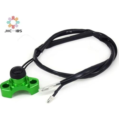 For Kawasaki KX KXF KLX 65 85 100 125 250 250F Universal Motorcycle Switch Handlebar Flameout Start Stop Double Control Switches