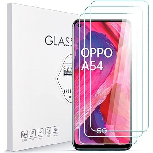 Screen Protector For OPPO A91 A72 A73 5G A92 A5 A9 2020 Phone Tempered Glass For OPPO A53 A52 A54 A55 A32 A31 A74 A35 Glass