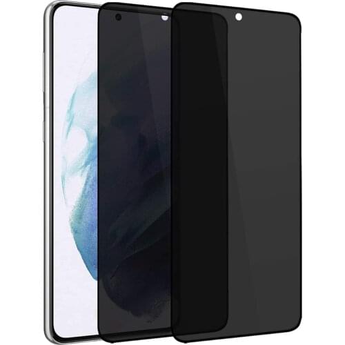 3D Anti-spy Tempered Glass for Samsung Galaxy S10 S9 S8 S20 Plus S21 Ultra Note 10 9 8 20 Ultra Privacy Glass Screen Protector
