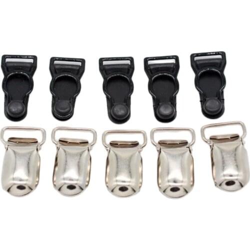 Clamps Suspender Pacifier Ribbon Clips Holder Duck-Mouth Buckle For Thigh Loops Stockings Diy Craft Accessories