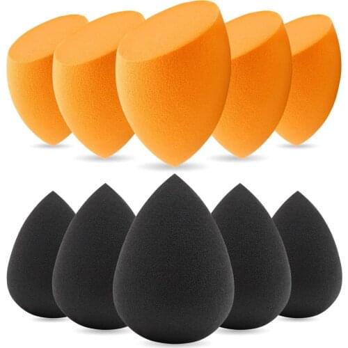 10 PCS Makeup Sponge Latex Free Blender Beauty Sponge Makeup Sponge Set For Foundation Concealer & Powder Dual-use Makeup Tools