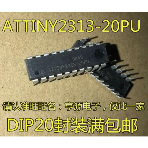 100% New&original ATTINY2313A-20PU ATTINY2313-20PU DIP20