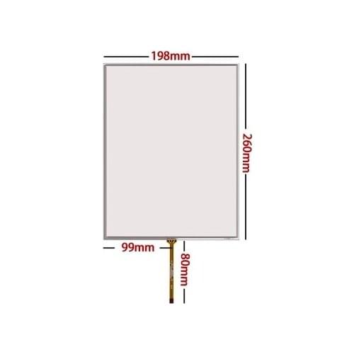 198*260 12 inch POS touch screen computer machine silver ticket machine medical equipment four line