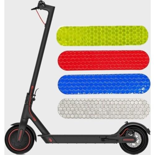 20PCS Set Electric Scooter Sticker Skateboard Warn Strip Night Safety Scooter Body Film Luminous Sticker for Xiaomi Mijia M365