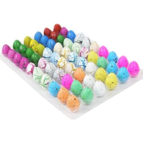 60 Pcs Novelty Gag Toys Dinosaur Eggs Toys Educational Toys Animal Dinosaur Eggs Science Kits for Boys Girls Gifts
