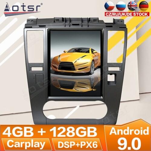 Carplay For Nissan TIIDA C11 2004-2013 Android Radio Multimedia Car Cassette Recorder Stereo Player Tesla PX6 GPS Navi Head Unit