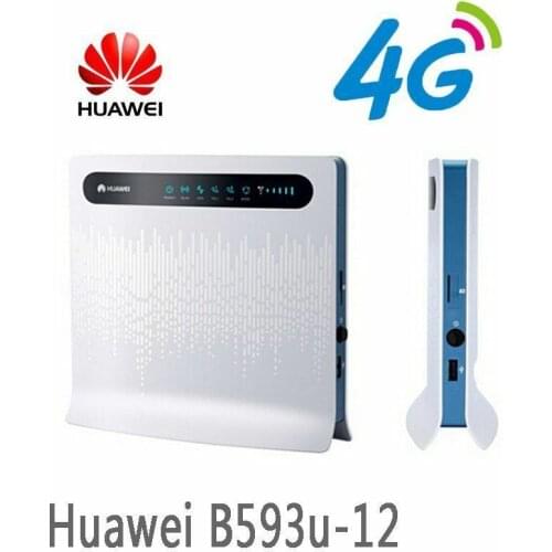 Huawei B593u-12 4G Wireless Router LTE CPE Gateway 100Mbps Moblie WiFi Hotspot