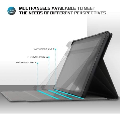 Case for Samsung Galaxy Tab S6 Lite 10.4'' SM-P615 (LTE) Slim Shell Cover with Detachable Bluetooth Keyboard