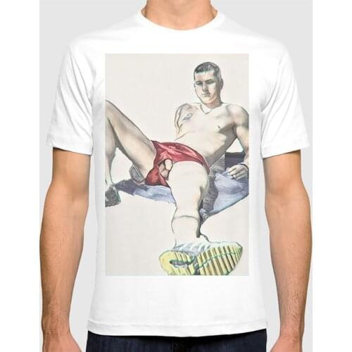 T Shirt Men High Quality Aesthetic Cool Vintage T-Shirt Harajuku Streetwear Anime Shirt Stranger Things Funny T Shirts 2020