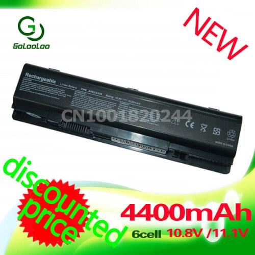 Golooloo 4400MaH battery for Dell Inspiron 1410 Vostro A860 1014 1015 1088 A840 A860n 312-0818 F286H F287F F287H G069H R988H