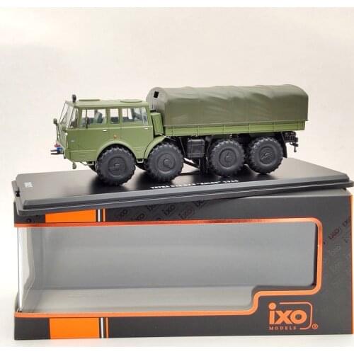 IXO 1:43 Tatra 813 8X8 KOLOS 1968 TRU025 Green Truck Diecast Models Limited