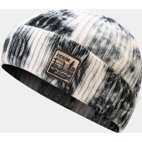 2021 Autumn and winter Acrylic Colorful Thicken knitted hat winter warm hat Skullies cap beanie hat for Men and Women 29