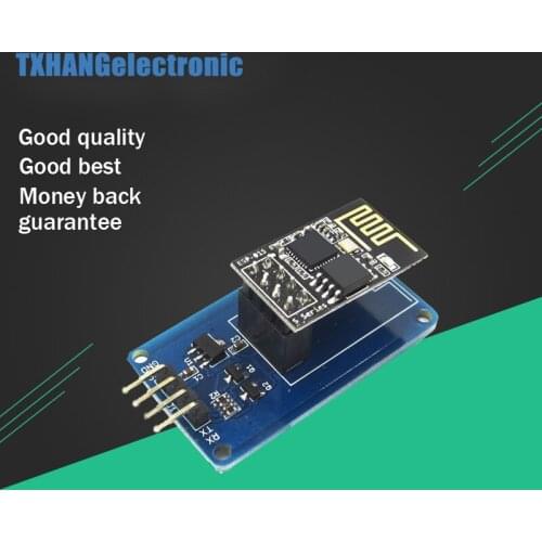 ESP-01S ESP8266 Serial Wi-Fi Wireless Module + ESP-01 Adapter diy electronics