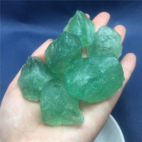 100g Natural Crystal Green fluorite Tumbled Stone Rock Quartz Rough Minerals Specimen Gemstone Reiki Chakra Decor gift
