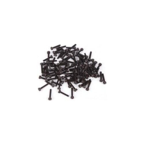 100pcs* 12.9C Carbon Steel Socket Head Cap Screws M2.0 x 10mm