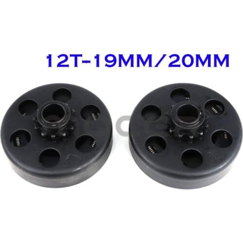 19mm 20mm 3/4" 12T Centrifugal Automatic Clutch 12 Tooth 35# Chain for GO Kart Fun ATV Karting Minibike engine Parts