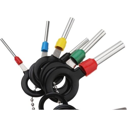 26Pcs/Set New Car Terminal Removal Electrical Wiring Crimp Connector Pin Extractor Kit Automobiles Terminal Repair Hand Tools
