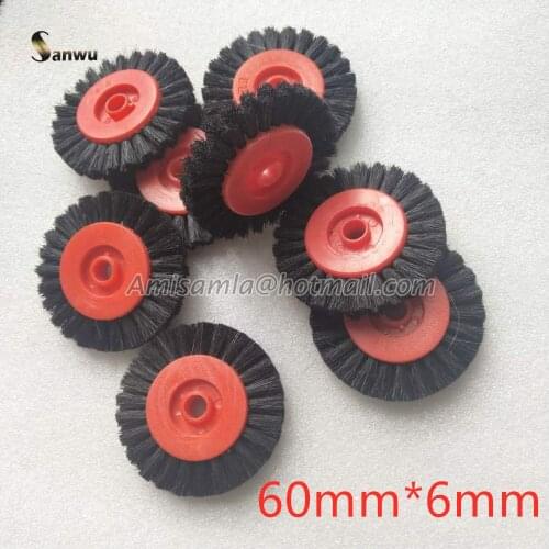 5 PCS 66.891.006 SM102 CD102 SM74 CD74 hard bristle brush wheel,high quality Heidelberg offset printing machine parts