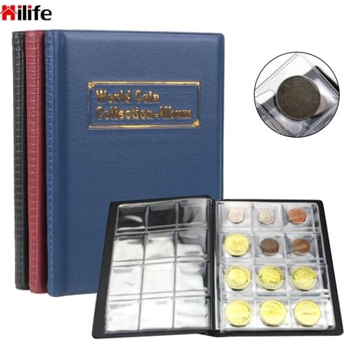 Coin Album Coin Collectors Multi-kinetic Coin Collection Home Decor Craft Gift PVC Coins Collection Book For Collector