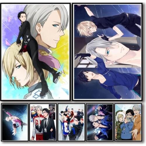Diamond Painting 39 Designs Anime YURI !!! ICE Diamond Inlaid Diamond Mosaic DIY Full Diamond Embroidery Home Decoration