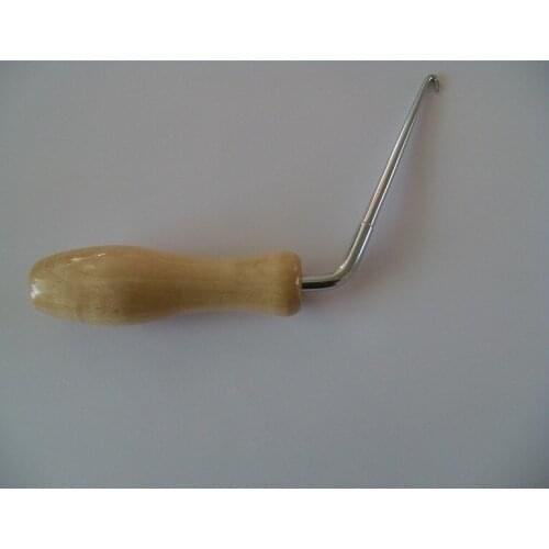Piano tuning tool Hang a string hook Color with wooden handle