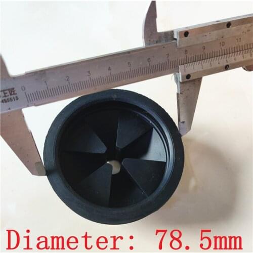 2pcs Food Waste Disposer Parts anti-splash rubber ring anti-corrosion gum Diameter 78.5mm
