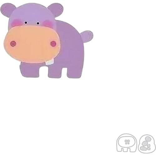 Animal Hippo Metal Cutting Dies Stencil Template for DIY Embossing Paper Photo Album Cards Making Dies Scrapbooking 2021