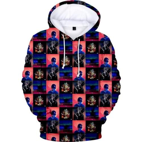 2021 New 3D Printing Chance The Rapper Hoodies Super Star Chancelor Johnathan Bennett 3D Hoodie Sweatshirt Chano Hi Kids Clothes