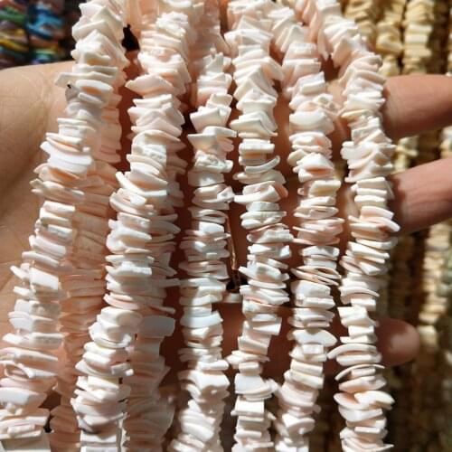 New Natural Shell beads light pink irrgular shape Separated beads making DIY for Jewelry Necklace bracelet beautiful accessories