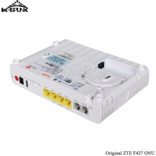 10pcs New ZXHN ZTE F427 EPON ONU/ONT Router 4FE+2TEL+1USB+WIFI ports English interface SC/UPC connector With China Union logo