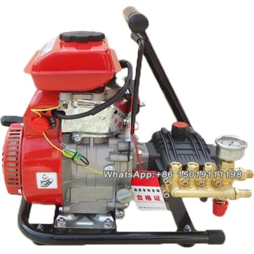 High-pressure pesticide sprayer,portable four-stroke gasoline sprayer,small agricultural sprayer,high-pressure car wash sprayer