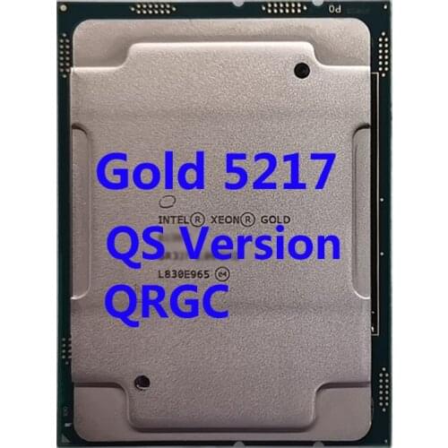 Xoen Gold 5217 QRGC QS Version 3.0GHz 8Core 16Thread 11MB 115W LGA3647 Intel CPU Processor For ASUS WS C621E Server Motherboard