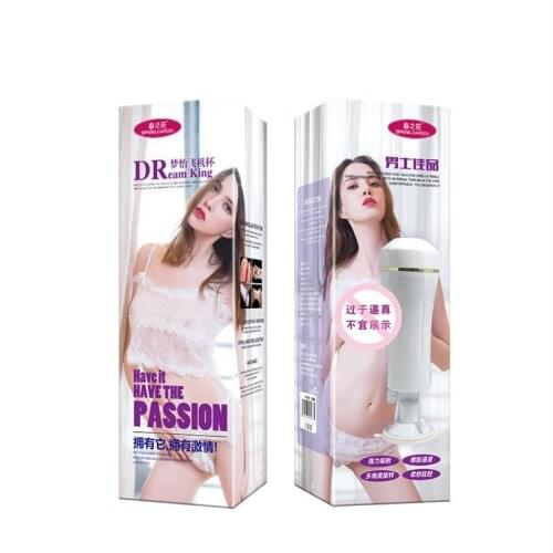 Real Mouth Vagina Pussy Male Masturbator Machine Sex Toys For Men Penis Cock Massager Suction Holder Erotic Sextoys Adult S0661