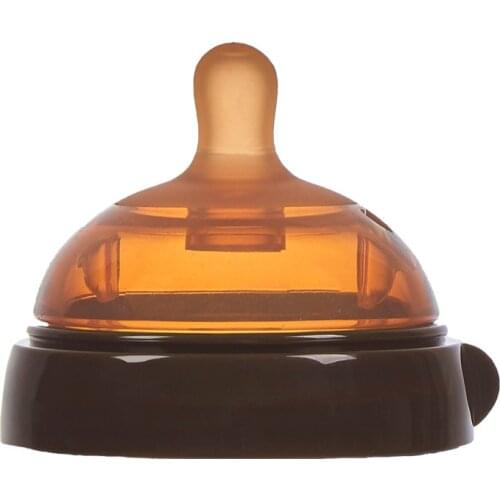 7CM Baby Replacement Pacifier Wide Caliber Nano Silver Liquid Silicone Nipples Simulated Breast Milk Soft Baby Feeding Tools