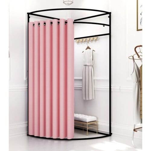 Shopping mall temporary mobile fitting room clothing store floor portable foldable simple locker room