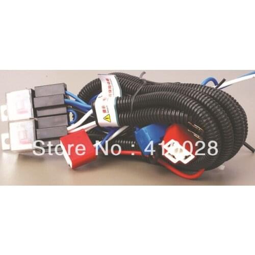 1/5/50set auto connector harness 24v 4lamp auto socket and connectors harness