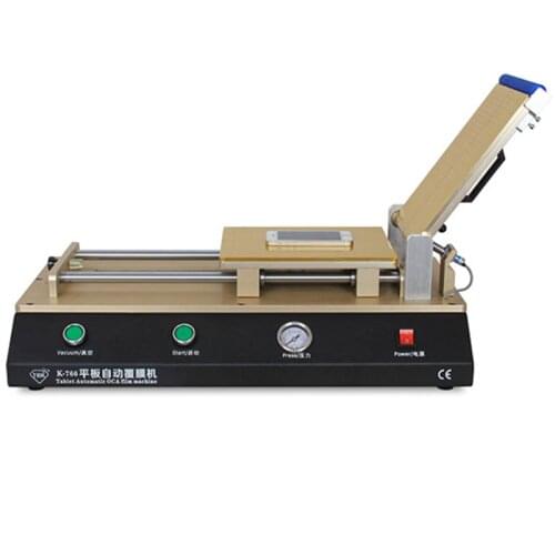 TBK-766 2-in-1 Automatic OCA Polarize Film Laminating Machine for 12"-14" Pad iPad Refurbishing Mobile Screen Smartphone Display